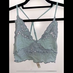 Lace Bralette | Teal | Not Perfect